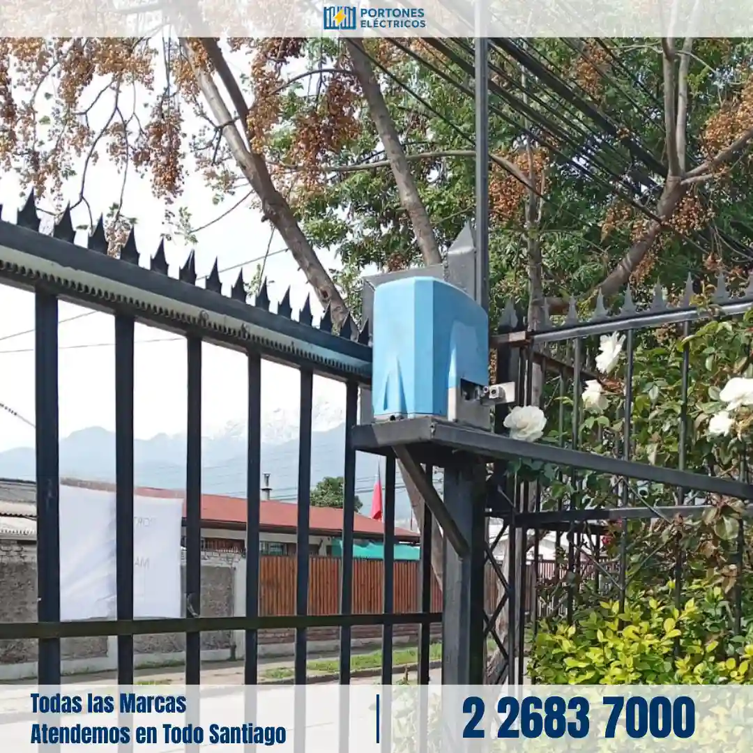 Ajuste de riel y cremallera de portón eléctrico